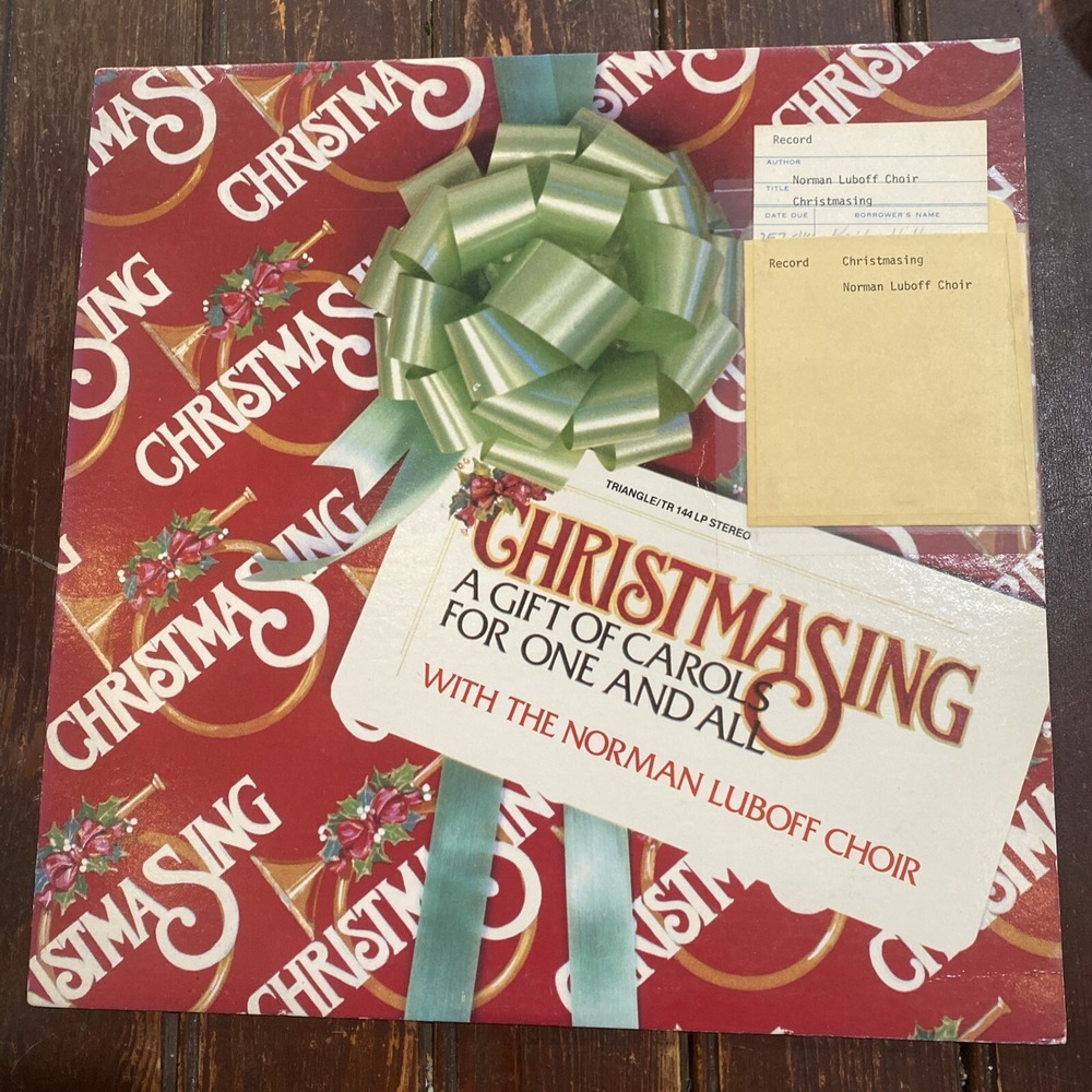 Norman Luboff Choir ChristmaSing, A Gift of Carols for One and All - Vinyl